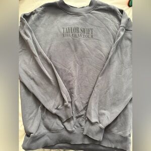 Taylor Swift Eras tour blue crewneck sweatshirt medium